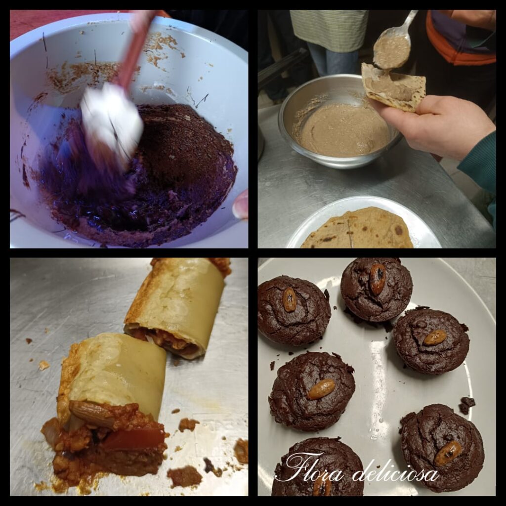 Les créations culinaires à base de glands de l'Atelier des Glandeurs, cours de cuisine animé par Flora deliciosa