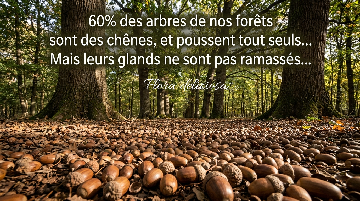 Les glands : une ressource alimentaire inexploitée